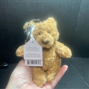 LAST ONE! BNWT JELLYCAT I AM BARTHOLOMEW BEAR BAG CHARM SO ADORABLE